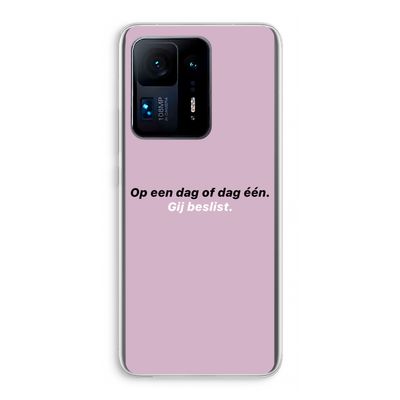 gij beslist: Xiaomi Mi Mix 4 Transparant Hoesje