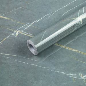 Fotobehang - Zelfklevende folie - deco folie grijs marmer,  60cm x 10 m