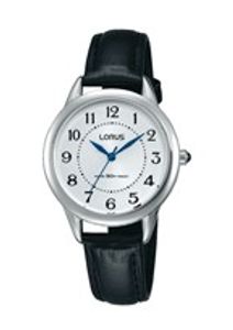Horlogeband Lorus PC21-X094 / RG253JX9 / RHU043X Leder Zwart 12mm
