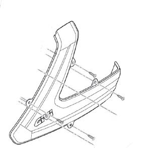 GIVI V37 covers, Onderdelen motokoffers, Zilver links
