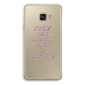Christian Grey: Samsung Galaxy A3 (2016) Transparant Hoesje