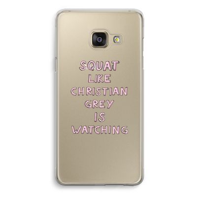 Christian Grey: Samsung Galaxy A3 (2016) Transparant Hoesje