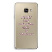 Christian Grey: Samsung Galaxy A3 (2016) Transparant Hoesje