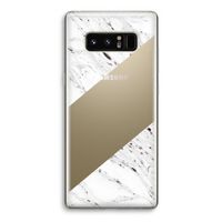 Biggest stripe: Samsung Galaxy Note 8 Transparant Hoesje