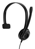 Sennheiser PC 7 USB Headset Bedraad Hoofdband Kantoor/callcenter USB Type-A Zwart