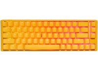 Ducky One 3 Yellow SF toetsenbord USB QWERTY Amerikaans Engels Geel