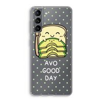 Avo Good Day: Samsung Galaxy S21 Transparant Hoesje