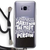 The prettiest: Samsung Galaxy S8 Plus Transparant Hoesje met koord