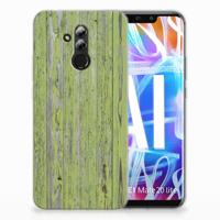 Huawei Mate 20 Lite | Bumper Hoesje | Green Wood