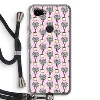 Boompje: Pixel 3a Transparant Hoesje met koord