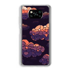 Patroon Wolken: Xiaomi Poco X3 NFC Transparant Hoesje