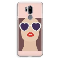 Red lips: LG G7 Thinq Transparant Hoesje