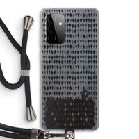 Crazy shapes: Samsung Galaxy A72 5G Transparant Hoesje met koord