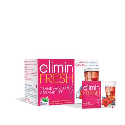 Tilman Elimin Fresh Afslankthee Thee Hibiscus-Rode Vruchten 24Stuks