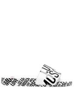 Love Moschino claquettes à logo imprimé - Blanc
