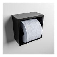 Mondiaz EASY Toiletrolhouder solid surface in- en opbouw 16x16 cm kleur Urban
