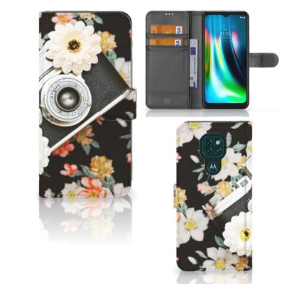 Motorola Moto G9 Play | E7 Plus | Telefoonhoesje met foto | Vintage Camera Motorola Moto G9 Play | E7 Plus | Telefoonhoesje met foto | Vintage Camera