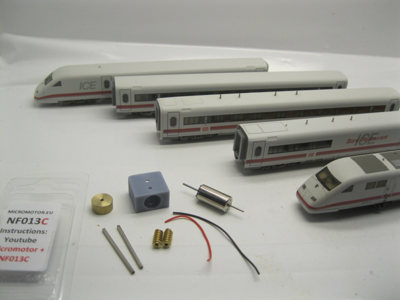 micromotor NF013C N ombouwset voor Fleischmann ICE micromotor NF013C N ombouwset voor Fleischmann ICE