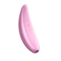 Satisfyer - Curvy 3+ Air Pulse Stimulator + Vibration - Pink - thumbnail