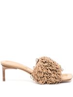 Jacquemus sandales Les mules Piscine - Marron