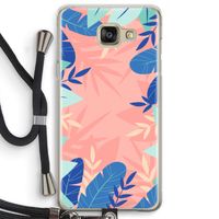 Tropisch: Samsung Galaxy A5 (2016) Transparant Hoesje met koord