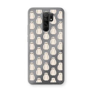 Uilen: Xiaomi Redmi 9 Transparant Hoesje