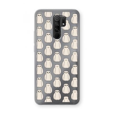 Uilen: Xiaomi Redmi 9 Transparant Hoesje