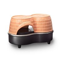 Emerio PO-122250 pizzamaker en -oven 2 pizza('s) 800 W Zwart, Terracotta