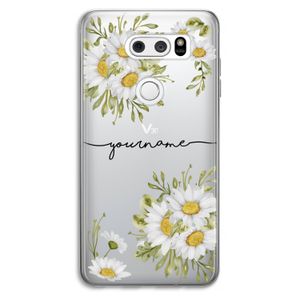 Daisies: LG V30 Transparant Hoesje