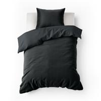 Sleeptime Check Teddy Antraciet 140 x 200/220 cm
