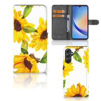 Hoesje voor Samsung Galaxy A24 4G Zonnebloemen - thumbnail