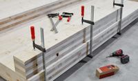 Bessey TGK250 Smeedijzeren schroefklem TGK 2500/120 Spanbreedte (max.):2500 mm Afm. werkbereik:120 mm - thumbnail