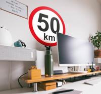 Gepersonaliseerde snelheids sticker