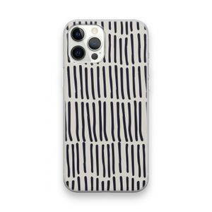 Moroccan stripes: iPhone 12 Pro Max Transparant Hoesje