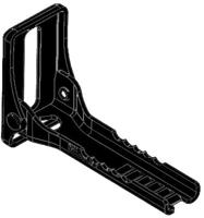 Makita Accessoires Makita onderdeel 161809-6 | zaagvoet | zaagvoet voor djr187 a