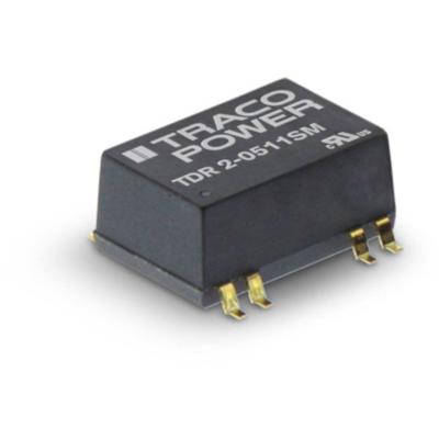 TracoPower TDR 2-1211SM DC/DC-converter, SMD 12 V/DC 5 V/DC 400 mA 2 W Aantal uitgangen: 1 x Inhoud 1 stuk(s)