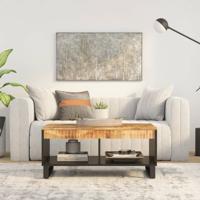 Salontafel 90x50x40 cm massief mangohout Salontafel 90x50x40 cm massief mangohout