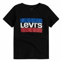 Heren-T-Shirt met Korte Mouwen Levi's Logo Jr Zwart - Maat: 14 Jaar