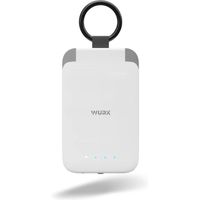 Wurk Mini Powerbank – Mobiel Oplader – Geschikt voor Iphone, Apple en Samsung – 2000 mAh – Wit - thumbnail