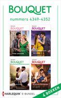 Bouquet e-bundel nummers 4349 - 4352 - Lynne Graham, Kim Lawrence, Joss Wood, Emmy Grayson - ebook - thumbnail