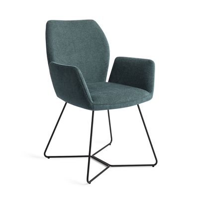 Jesper Home Eetkamerstoel 'Misaki' Beehive Black, kleur Merry Mermaid