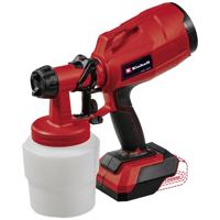 Einhell Power X-Change TC-SY 18/60 Li-Solo Verfspuitsysteem Debiet (max.): 650 ml/min