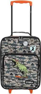 Zebra Trends Avonturier Kinder Koffer Jongens-Olive
