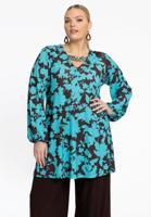 Yoek Tuniek V-halsketting JONES | Turquoise | Maat 54/56