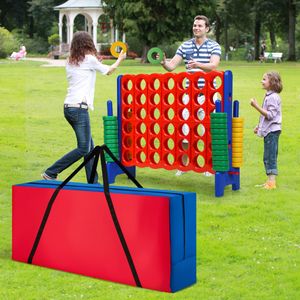 Match 4 Opbergtas Tote tas voor Jumbo Match 4 Tote tas 120 x 29 x 48 cm Blauw + Rood
