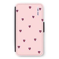 Hartjes: iPhone 12 mini Flip Hoesje