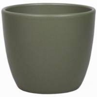 Floran Plantenpot - groen - mat - keramiek - 36 x 29 cm