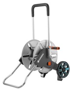 Gardena AquaRoll M Slangenwagen Metaal - Ergonomisch & Ruimtebesparend, Geschikt voor 60m Tuinslang