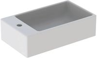 Geberit Serie 420 fontein 40x23 cm bak rechts Wit