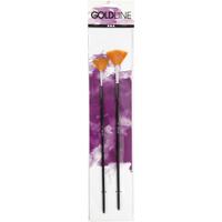 Creativ Company Gold line waaierpenselen, 2st. Creativ Company Gold line waaierpenselen, 2st.